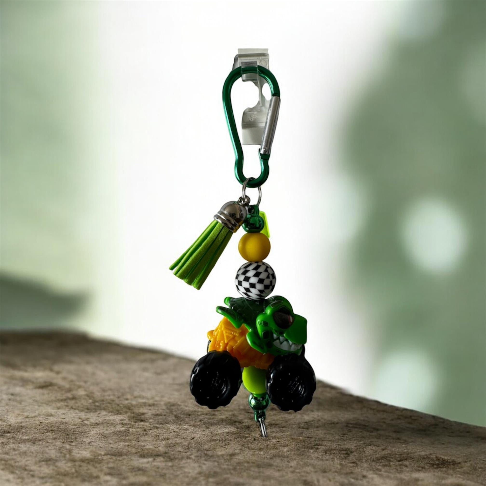 Monster Jam mini Keychains and Bag charms.