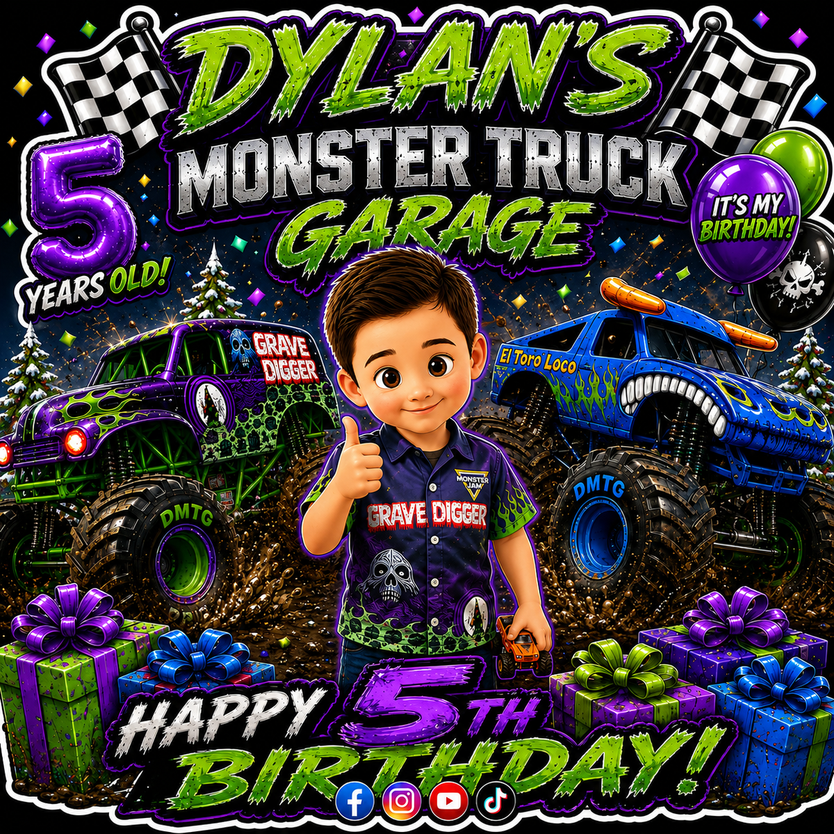 Dylan turns 5!!!