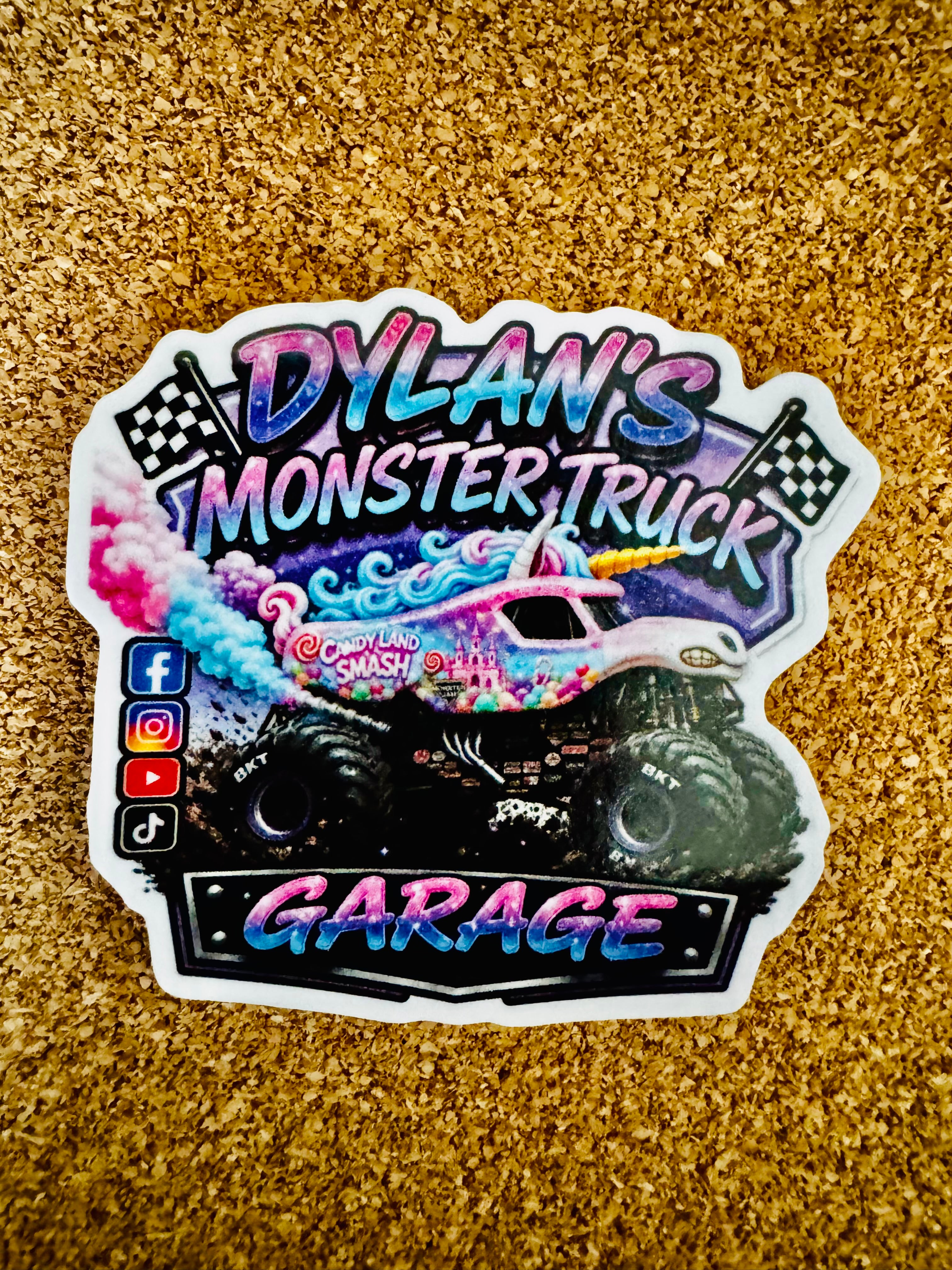 DMTG Candy land Smash Sticker